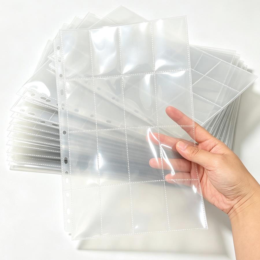 Trading Card Binder - 20/50 adet Ticari Kart Klasörü Yedek