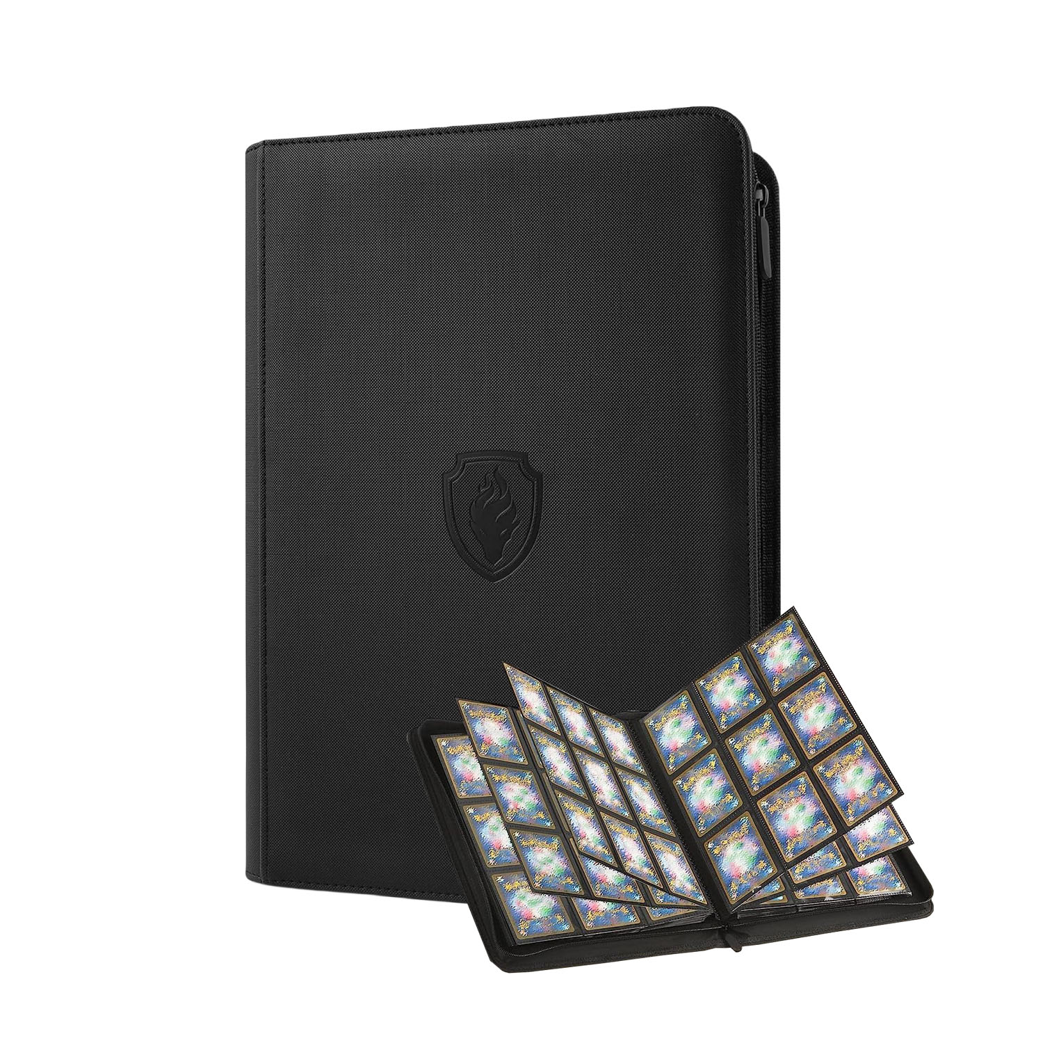 Trading Card Binder - 9 cep ticaret kartı Binder, PU
