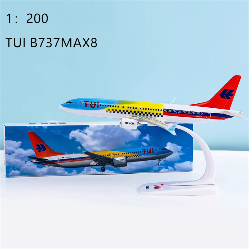 Model Airplane Plastic - 1:200 Ölçekli Model /Lufthansa /TUIB737 /ETİYOPYA/QATAR/İBERYA/Emirates