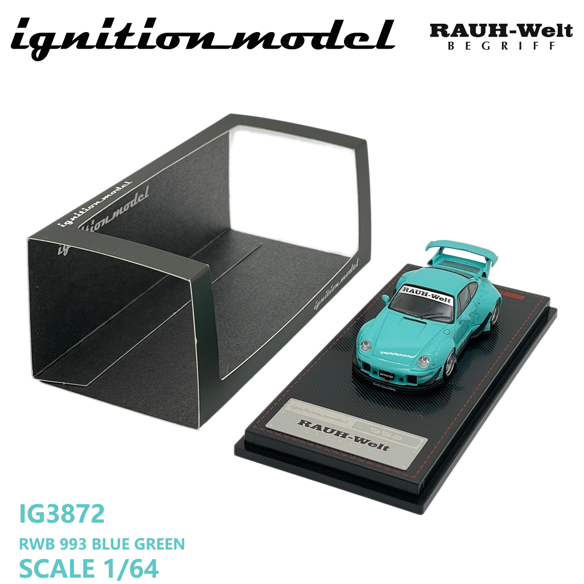 Die Cast Car 1 64 - Ignition Model 1:64 Porsche 911 RWB