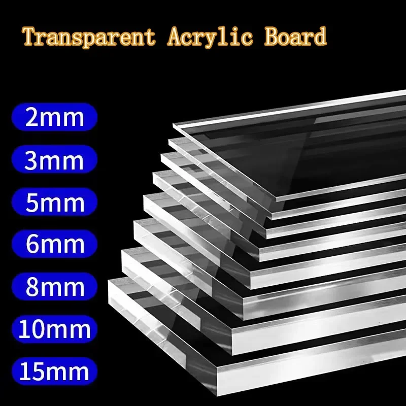 Display Case Acrylic - Şeffaf Pleksiglas Plaka Şeffaf Akrilik PMMA