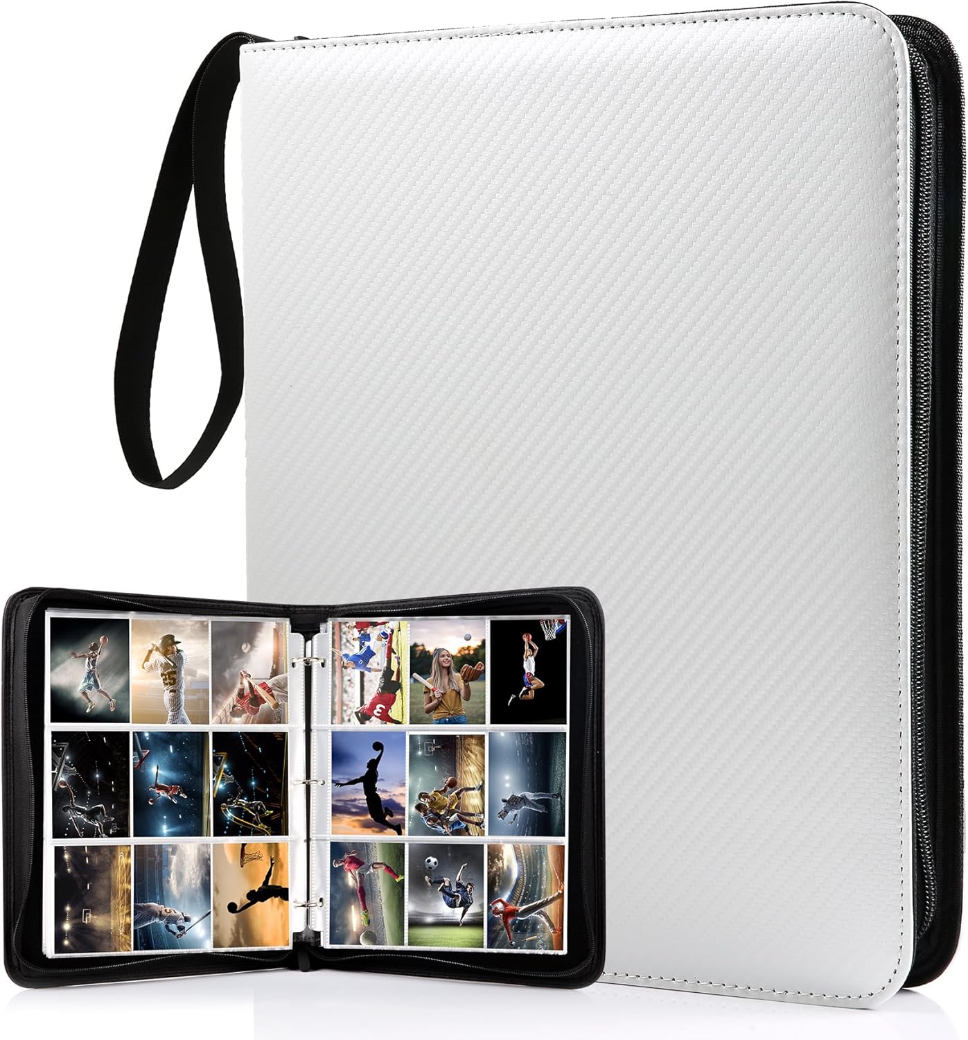 Trading Card Binder - 3 Halkalı Kart Albümü, 900 Cepli
