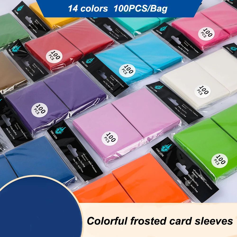 Card Penny Sleeve - 62x89mm 100 adet/takım Katı Mat Ticaret