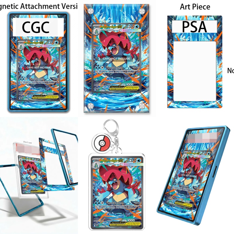 Display Case Acrylic - Pokemon Scarlet Violet Mega Feraligatr Ex