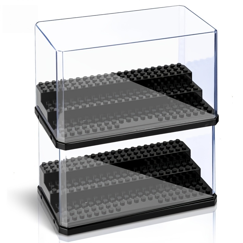 Pop Display Shelf - Minifigürler için Şeffaf Raflı Geniş 3