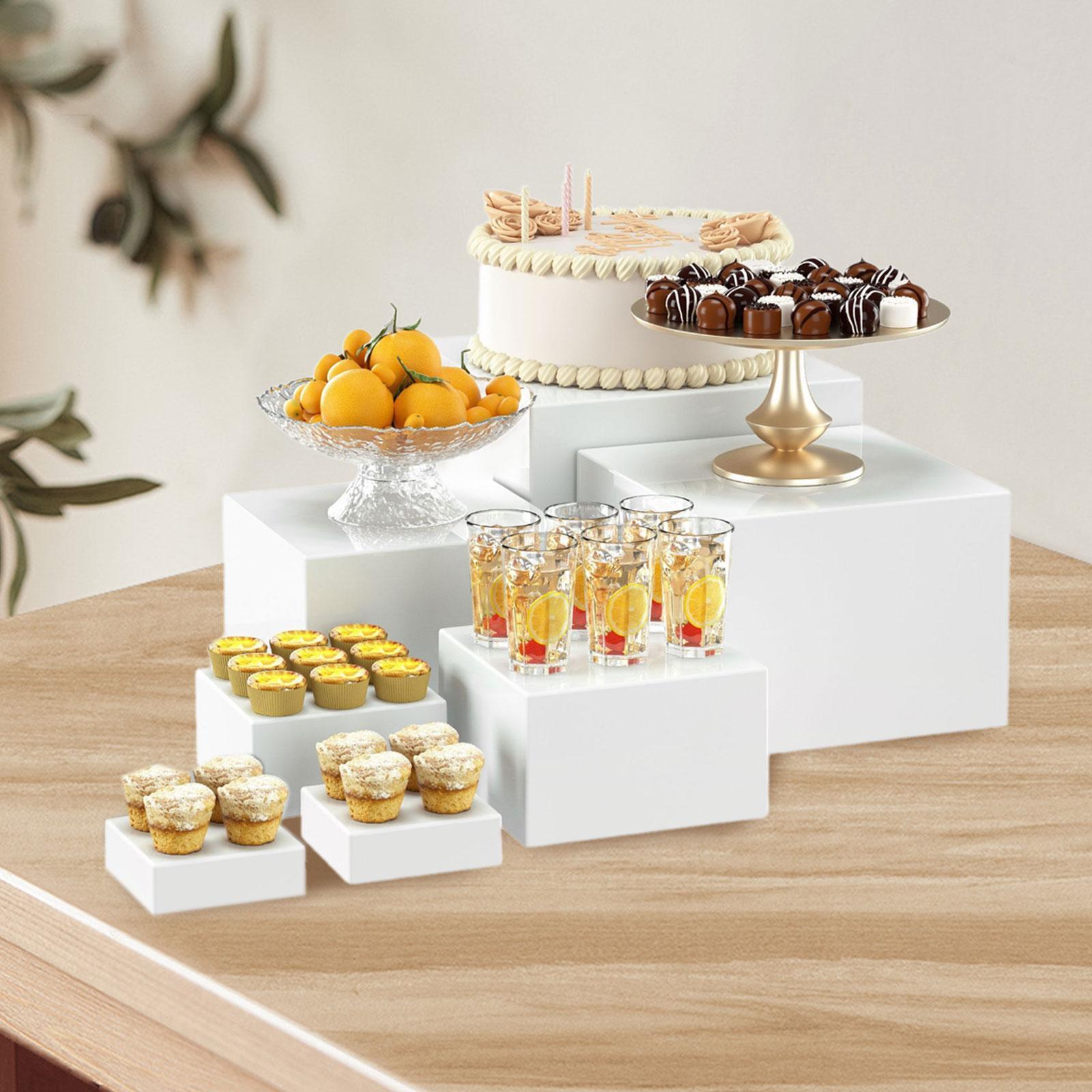 Display Risers Set - TQH 7 Parça Büfe Sunum Seti