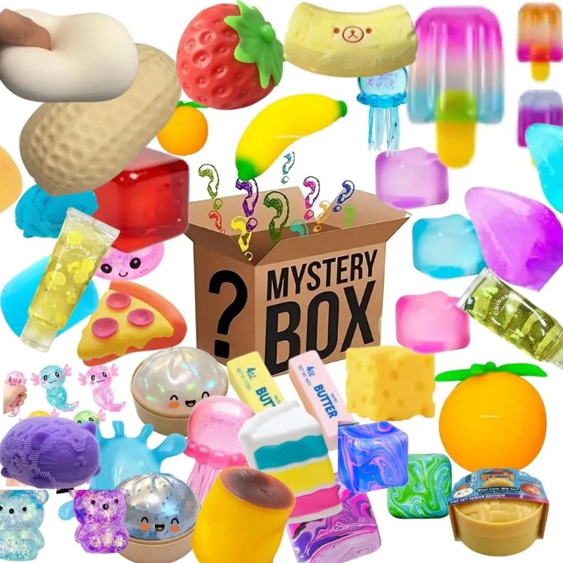 Mystery Box Blind Bag - 100+ Adet Sürpriz Kutu Oyuncakları Yenilikçi
