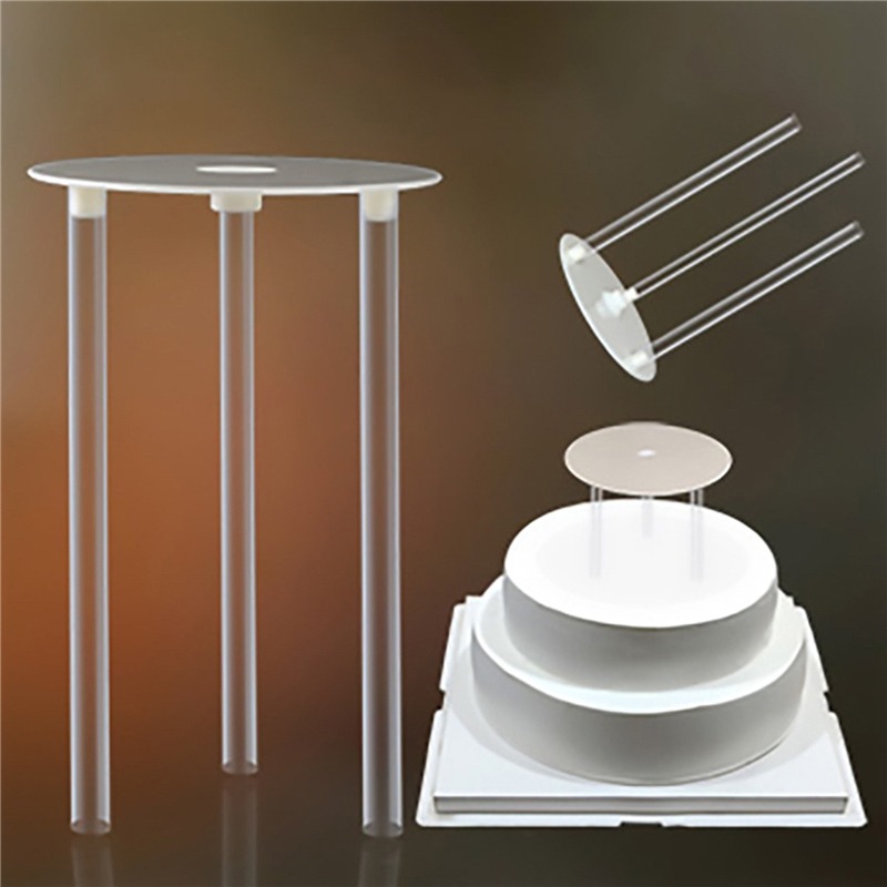 Display Risers Set - Çok Katmanlı Kek Destek Çerçevesi Pratik