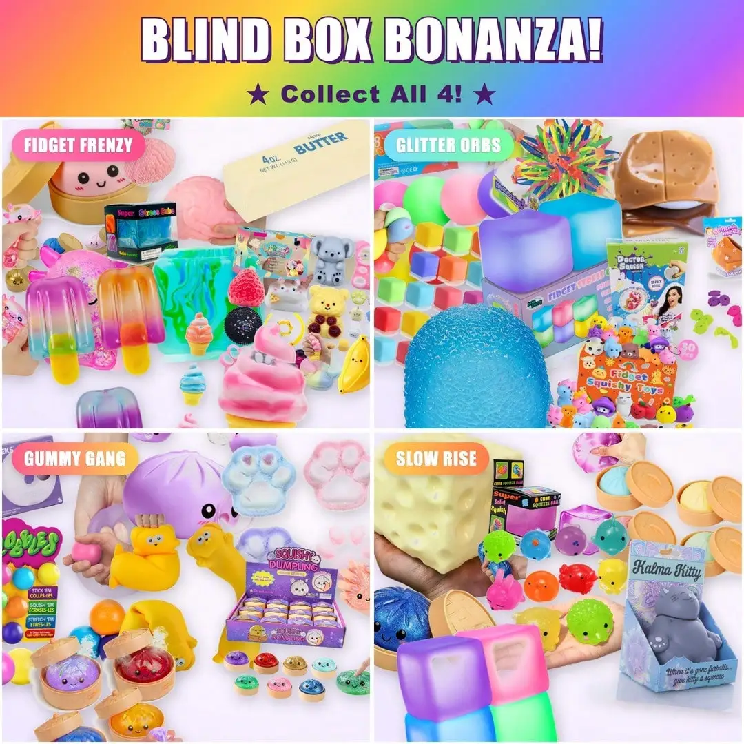 100 Çeşitli Yumuşak Sıkılabili - Mystery Box Blind Bag incelemesi ve fiyatı
