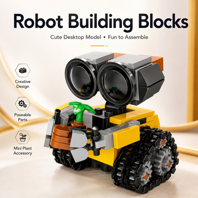 Mini Robot Yapı Blokları Seti, - Building Block Mini incelemesi ve fiyatı