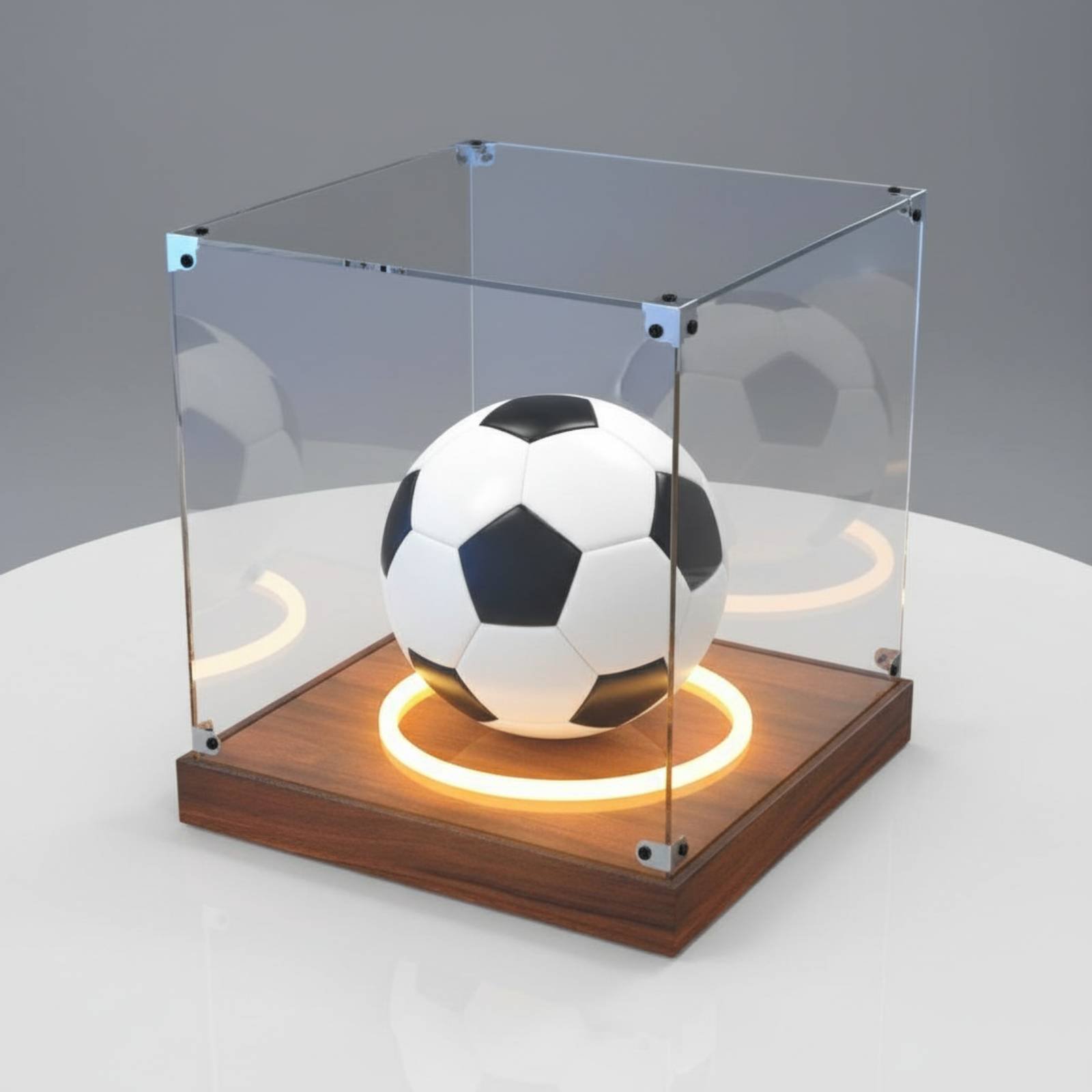 Akrilik Yuvarlak Top Sergileme - Display Case Acrylic incelemesi ve fiyatı
