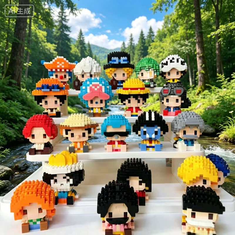 Yeni ONE PIECE Güneş Tanrısı N - Building Block Mini incelemesi ve fiyatı