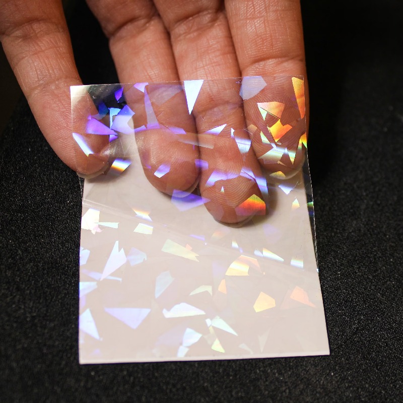 Kırık Cam Etkili Gökkuşağı Laz - Card Penny Sleeve incelemesi ve fiyatı
