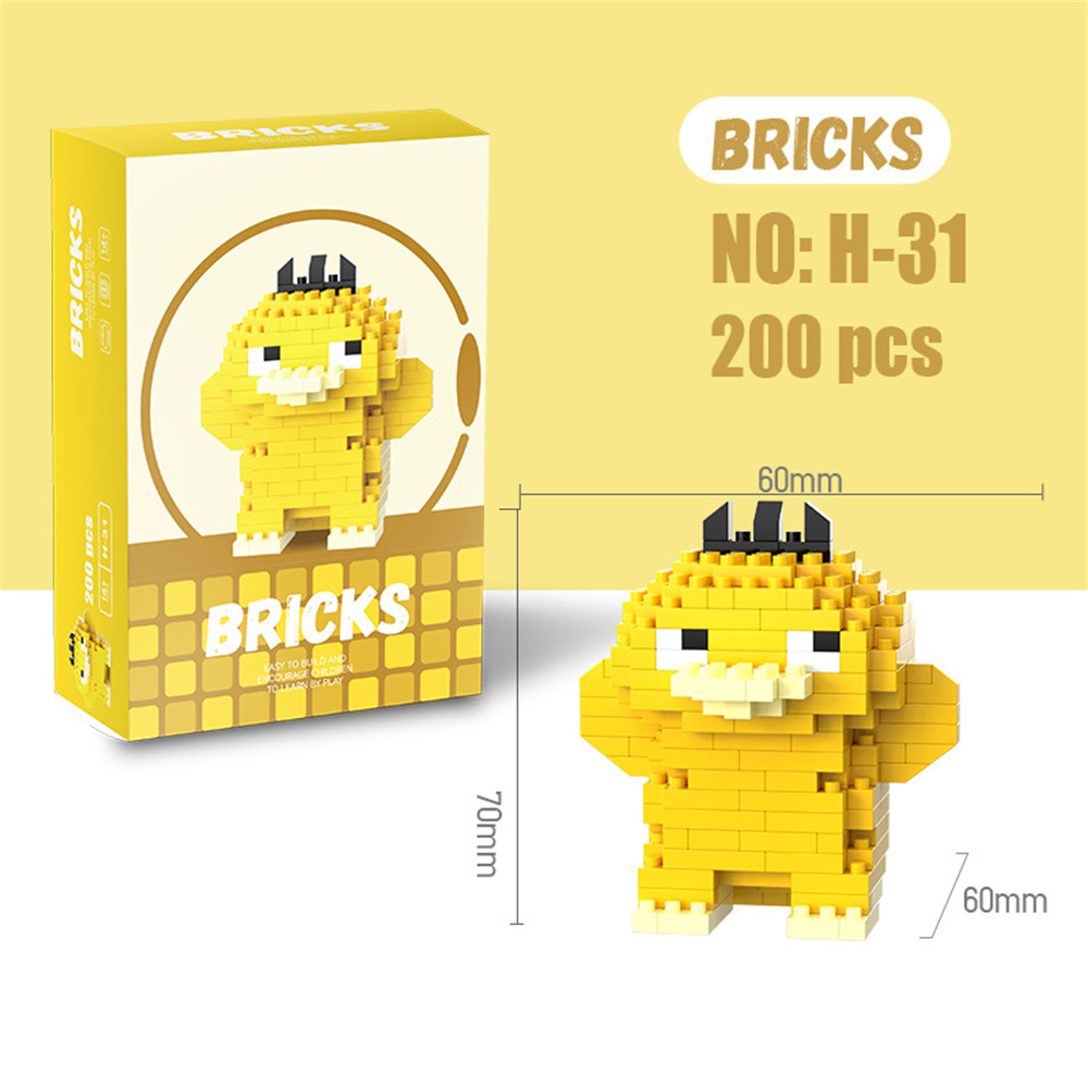 Pokemon Mikro Yapı Taşları Pik - Building Block Mini incelemesi ve fiyatı