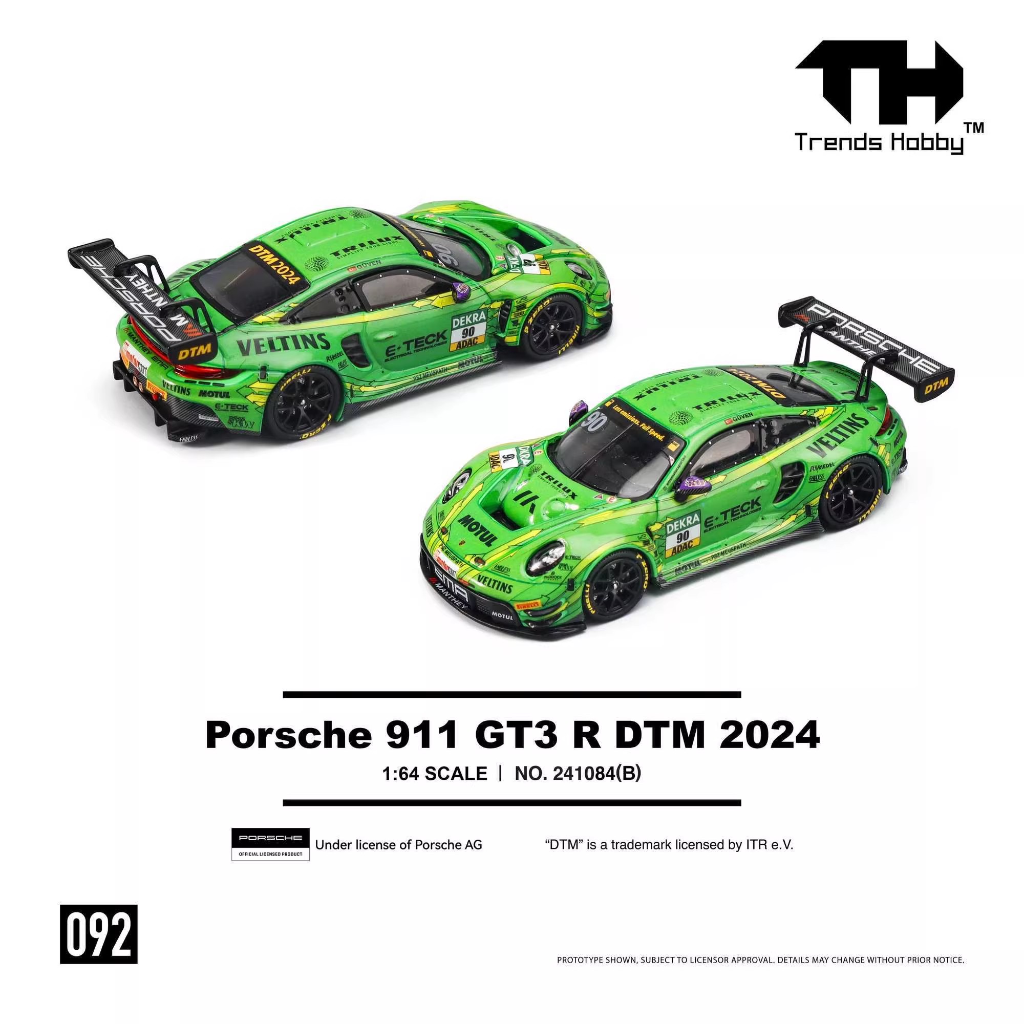 TH 1/64 Porsche 911 GT3 R LeMa - Die Cast Car 1 64 incelemesi ve fiyatı