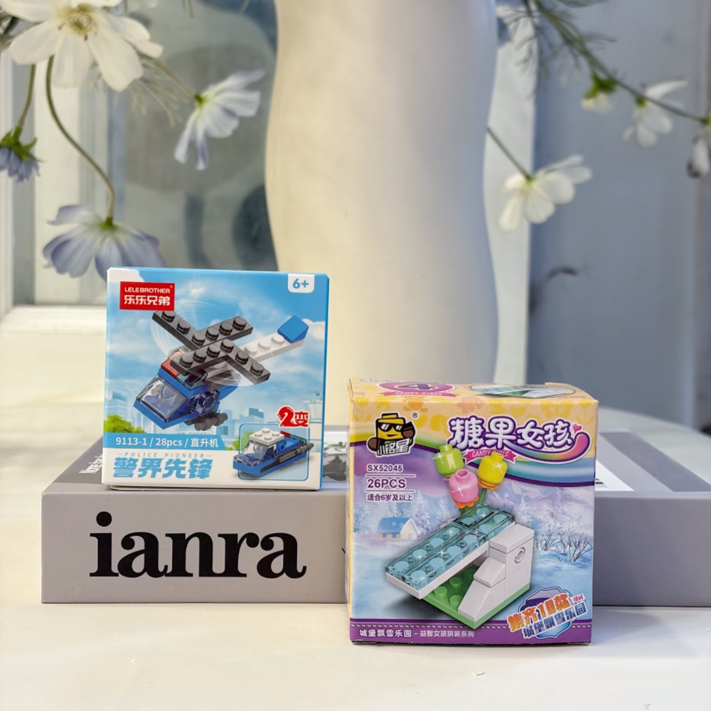 2'si 1 Arada Polis Helikopteri - Building Block Mini incelemesi ve fiyatı