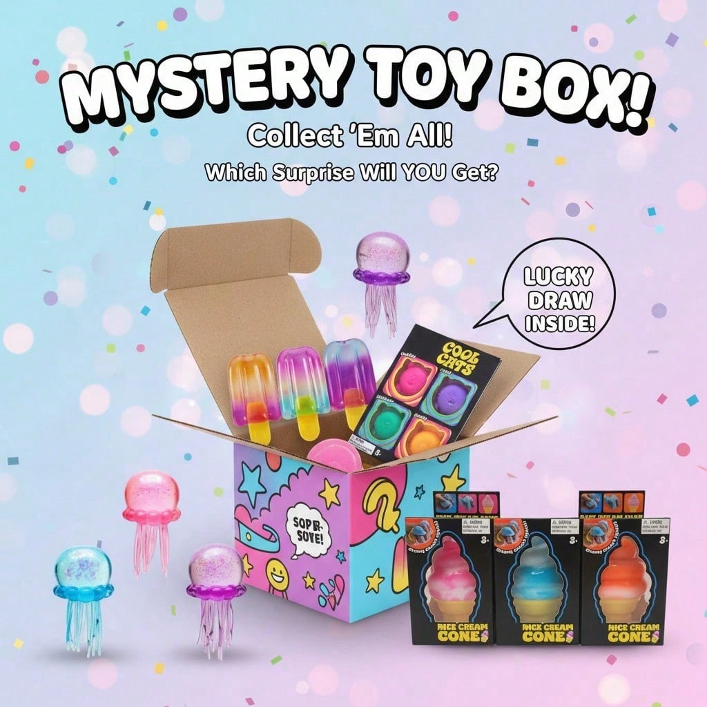 100+ Çeşitli Yumuşak Figürler  - Mystery Box Blind Bag incelemesi ve fiyatı
