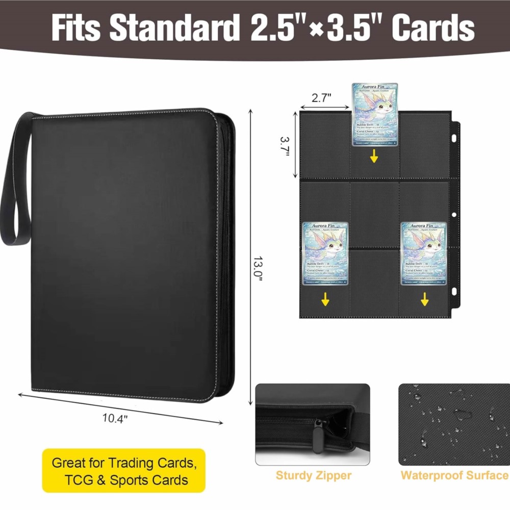 900 Cepli Kart Albümü, 50 Sayf - Trading Card Binder incelemesi ve fiyatı