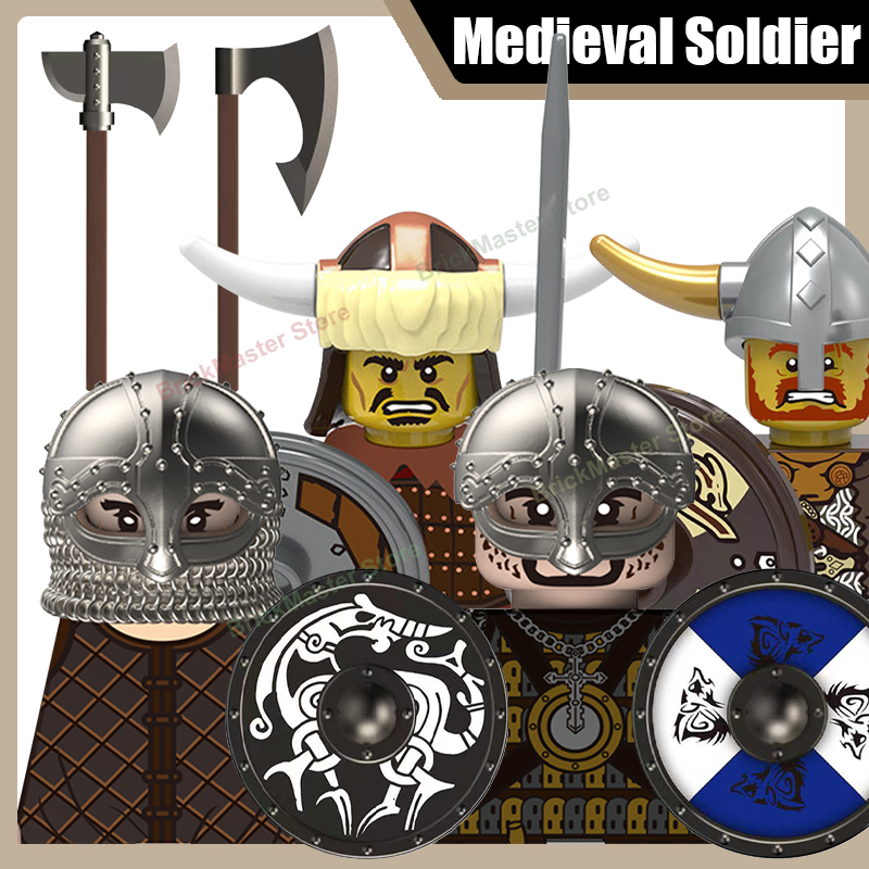 Ortaçağ Askeri Viking Savaşçı  - Lego Minifigure Holder incelemesi ve fiyatı