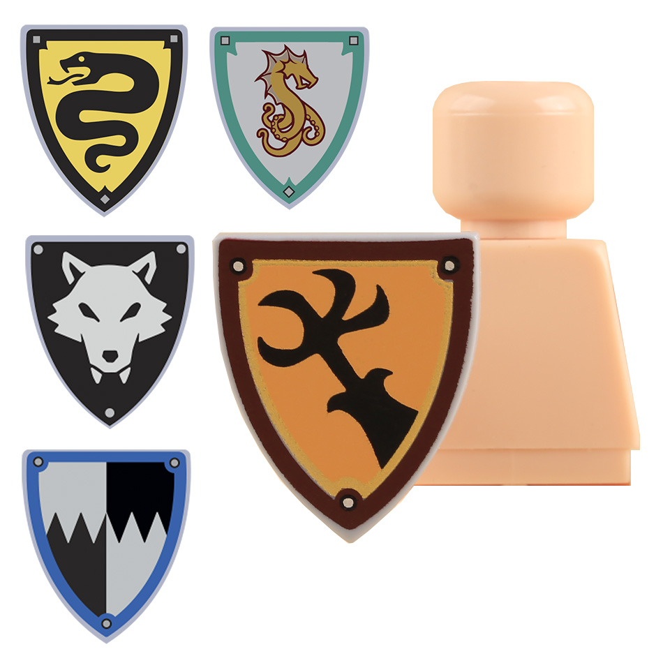 MOC Ortaçağ Şövalyeleri Siyah  - Lego Minifigure Holder incelemesi ve fiyatı