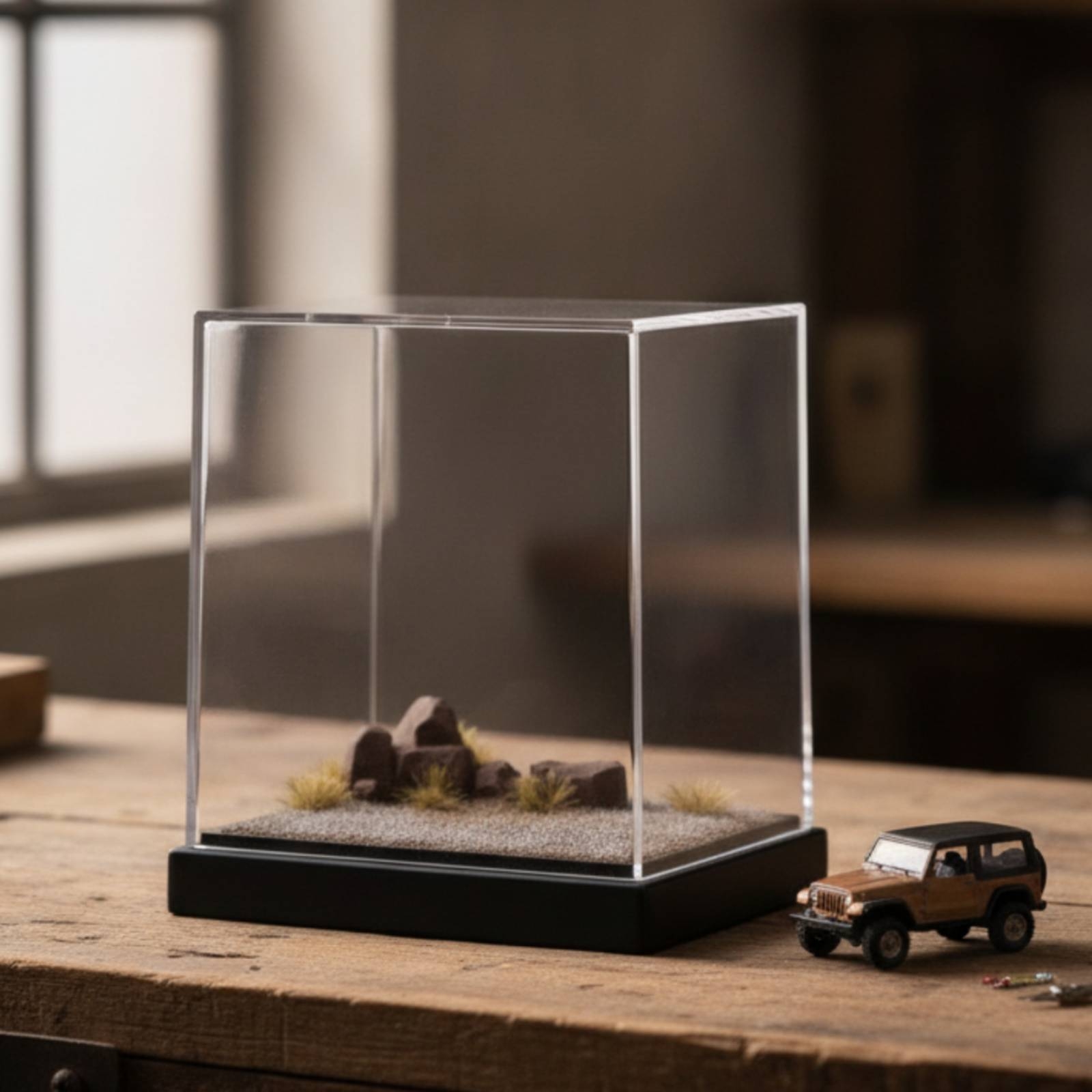 Akrilik Kapaklı Diorama Tabanı - Display Case Acrylic incelemesi ve fiyatı